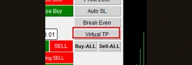 ปุ่ม Virtual TP ตั้ง Take Profit เสมือน