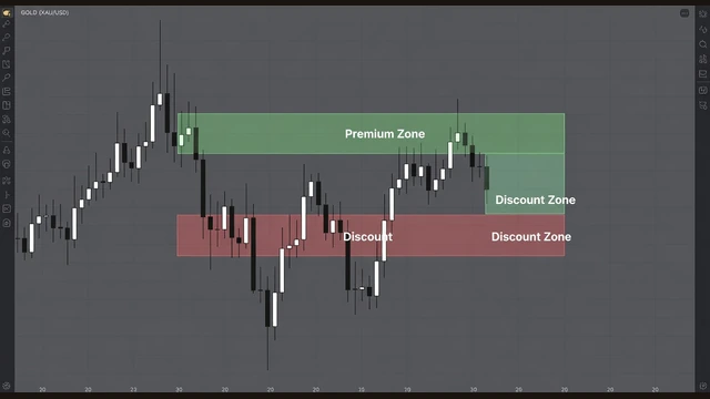 อินดิเคเตอร์ Premium Discount ระบุโซนราคาแพงถูก